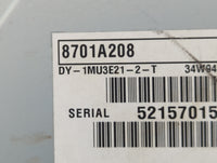 2002 Mitsubishi Mirage Radio AM FM Cd Player Receiver Replacement P/N:8701A208 Fits Fits 2003 2004 2005 2006 2007 OEM Used A