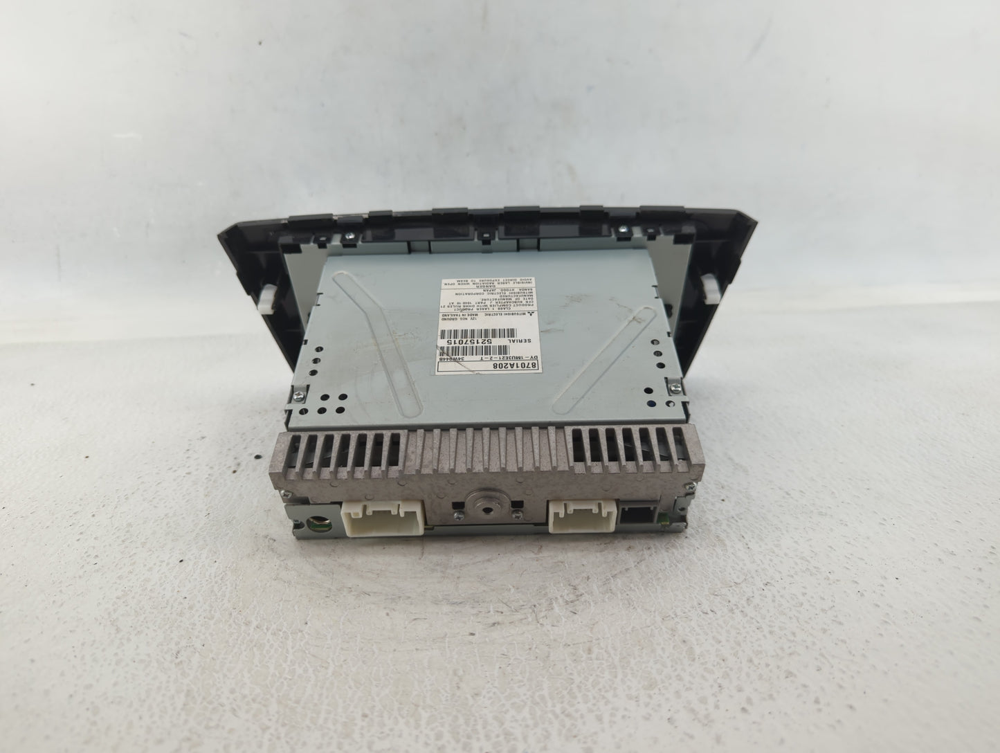 2002 Mitsubishi Mirage Radio AM FM Cd Player Receiver Replacement P/N:8701A208 Fits Fits 2003 2004 2005 2006 2007 OEM Used A