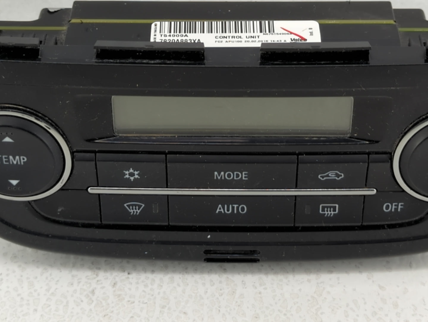 1997-2002 Mitsubishi Mirage Climate Control Module Temperature AC/Heater Replacement P/N:7820A883XA Fits OEM Used Auto Parts
