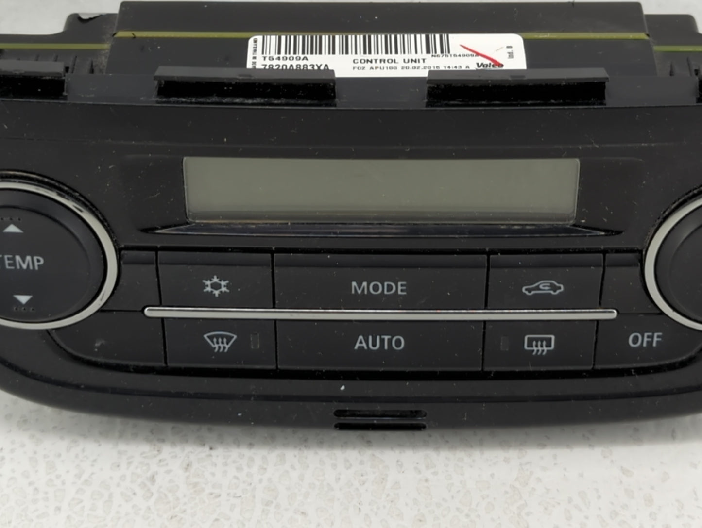1997-2002 Mitsubishi Mirage Climate Control Module Temperature AC/Heater Replacement P/N:7820A883XA Fits OEM Used Auto Parts