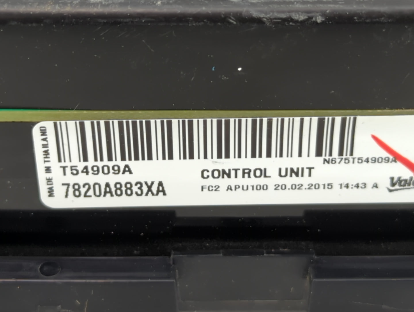 1997-2002 Mitsubishi Mirage Climate Control Module Temperature AC/Heater Replacement P/N:7820A883XA Fits OEM Used Auto Parts