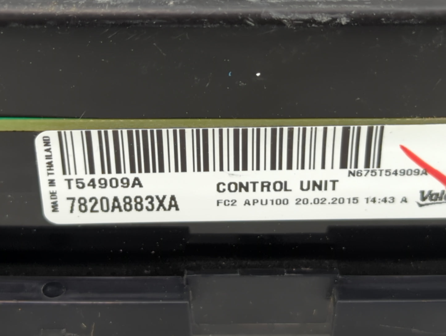 1997-2002 Mitsubishi Mirage Climate Control Module Temperature AC/Heater Replacement P/N:7820A883XA Fits OEM Used Auto Parts