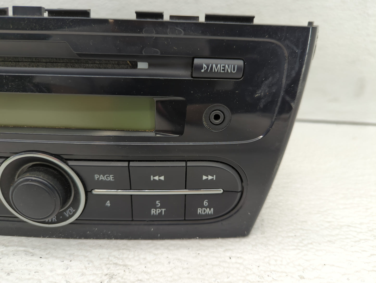 2014 Mitsubishi Mirage Radio AM FM Cd Player Receiver Replacement P/N:DY-1MU3E21-2-T 8701A208 Fits OEM Used Auto Parts - Oem