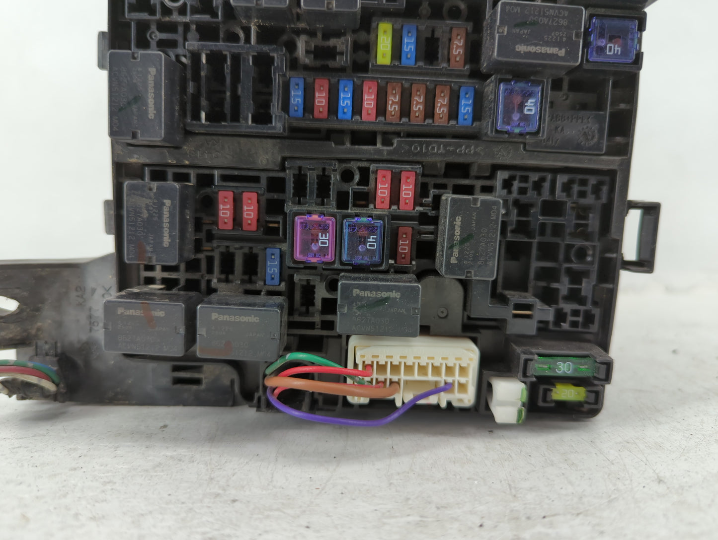 2014 Mitsubishi Mirage Fusebox Fuse Box Panel Relay Module P/N:3547 >PP-TD10< PP-TD10 Fits OEM Used Auto Parts - Oemusedauto