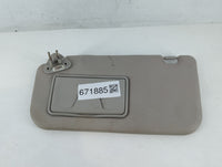 2014 Mitsubishi Mirage Sun Visor Shade Replacement Passenger Right Mirror Fits OEM Used Auto Parts - Oemusedautoparts1.com