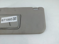 2014 Mitsubishi Mirage Sun Visor Shade Replacement Passenger Right Mirror Fits OEM Used Auto Parts - Oemusedautoparts1.com