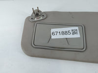 2014 Mitsubishi Mirage Sun Visor Shade Replacement Passenger Right Mirror Fits OEM Used Auto Parts - Oemusedautoparts1.com