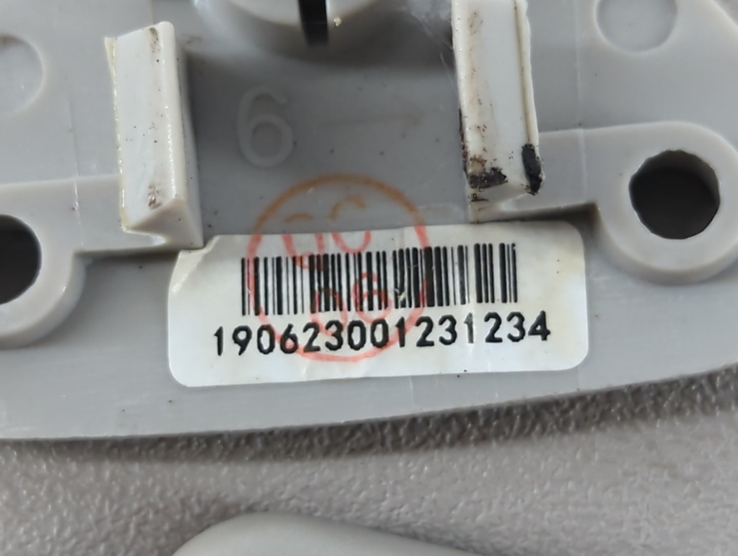 2014 Mitsubishi Mirage Sun Visor Shade Replacement Passenger Right Mirror Fits OEM Used Auto Parts - Oemusedautoparts1.com