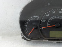 2015 Mitsubishi Mirage Instrument Cluster Speedometer Gauges P/N:8100B573 Fits OEM Used Auto Parts - Oemusedautoparts1.com