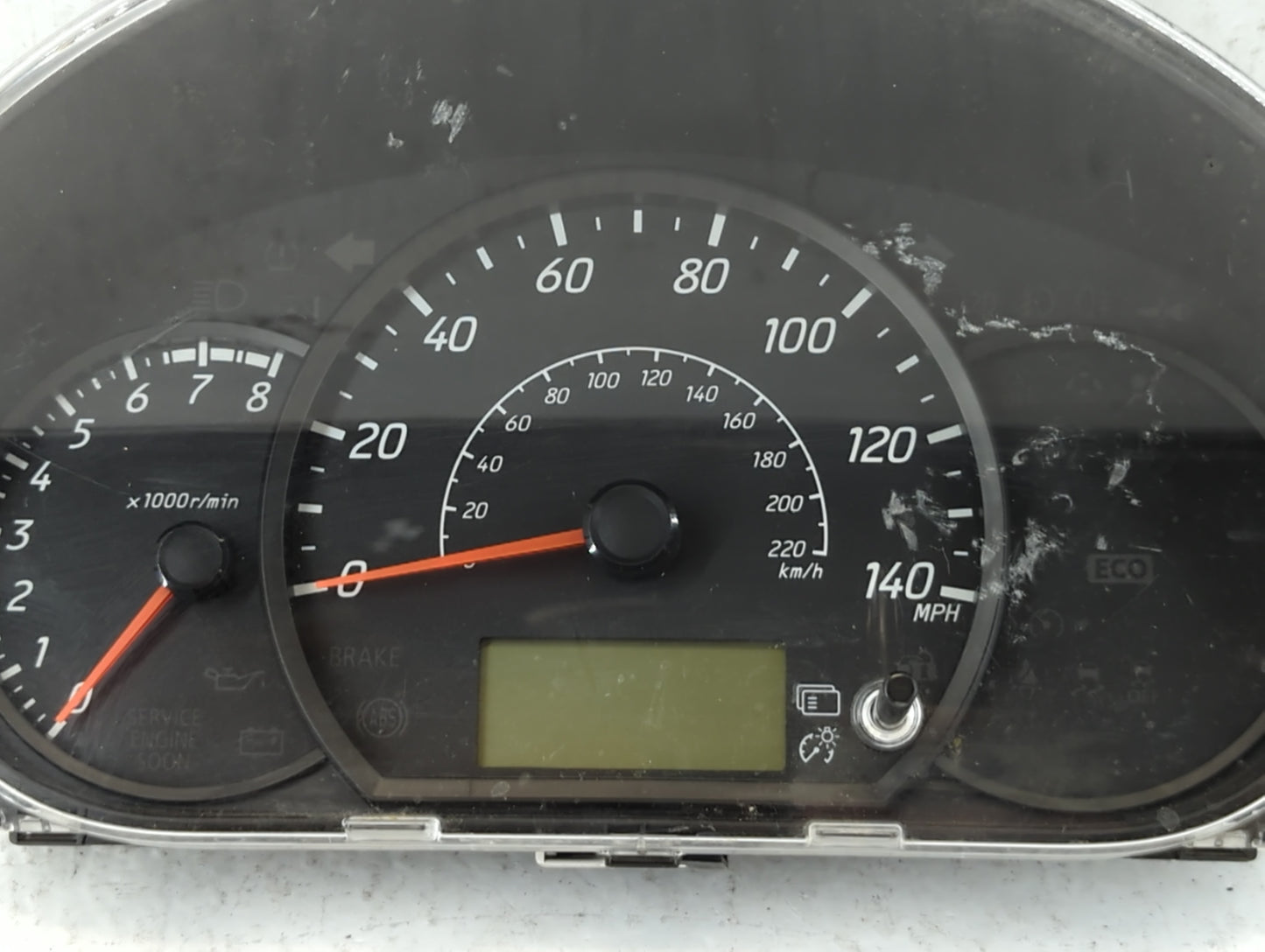 2015 Mitsubishi Mirage Instrument Cluster Speedometer Gauges P/N:8100B573 Fits OEM Used Auto Parts - Oemusedautoparts1.com