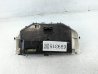 2015 Mitsubishi Mirage Instrument Cluster Speedometer Gauges P/N:8100B573 Fits OEM Used Auto Parts - Oemusedautoparts1.com