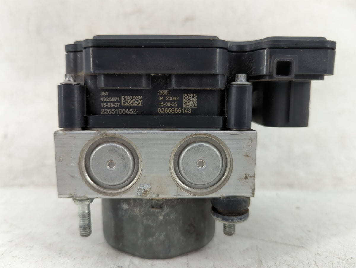 2015 Mitsubishi Mirage Anti-Lock Brake ABS Pump Module Actuator OEM Fits OEM Used Auto Parts - Oemusedautoparts1.com
