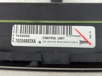 2015 Mitsubishi Mirage Climate Control Module Temperature AC/Heater Replacement P/N:7820A938XA Fits OEM Used Auto Parts - Oe