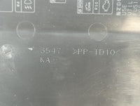2014 Mitsubishi Mirage Fusebox Fuse Box Panel Relay Module P/N:PP-TD10 3547 Fits OEM Used Auto Parts - Oemusedautoparts1.com