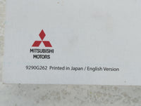 2015 Mitsubishi Outlander Owners Manual Book Guide P/N:9290G262 OEM Used Auto Parts - Oemusedautoparts1.com