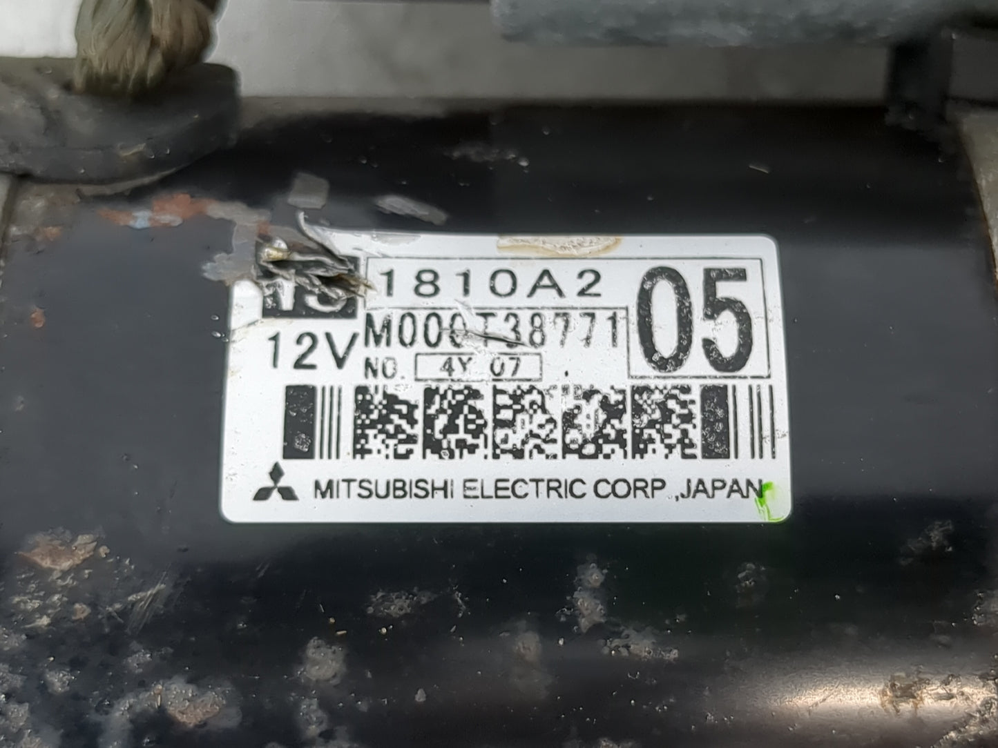 2011-2016 Mitsubishi Outlander Car Starter Motor Solenoid OEM P/N:M000T38771 131810A2 Fits Fits 2011 2012 2013 2014 2015 201