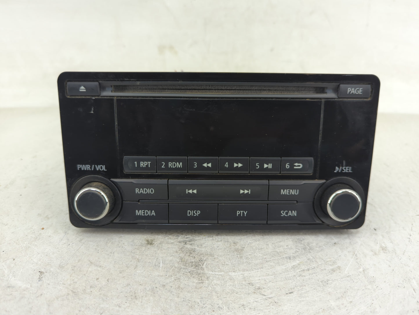 2014-2015 Mitsubishi Outlander Radio AM FM Cd Player Receiver Replacement P/N:8701A405 Fits Fits 2014 2015 OEM Used Auto Par