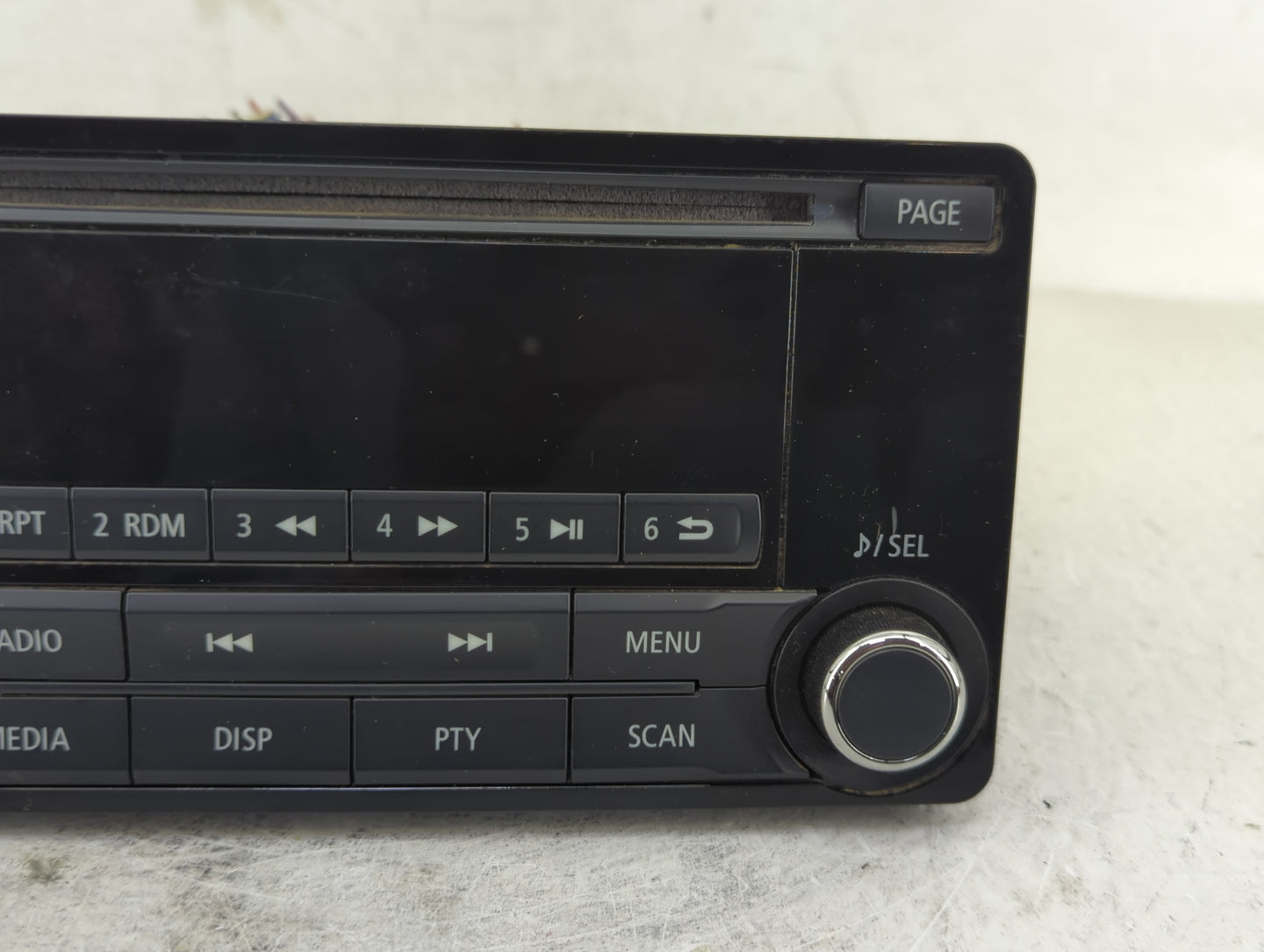 2014-2015 Mitsubishi Outlander Radio AM FM Cd Player Receiver Replacement P/N:8701A405 Fits Fits 2014 2015 OEM Used Auto Par