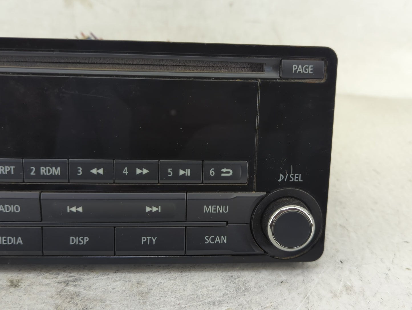 2014-2015 Mitsubishi Outlander Radio AM FM Cd Player Receiver Replacement P/N:8701A405 Fits Fits 2014 2015 OEM Used Auto Par