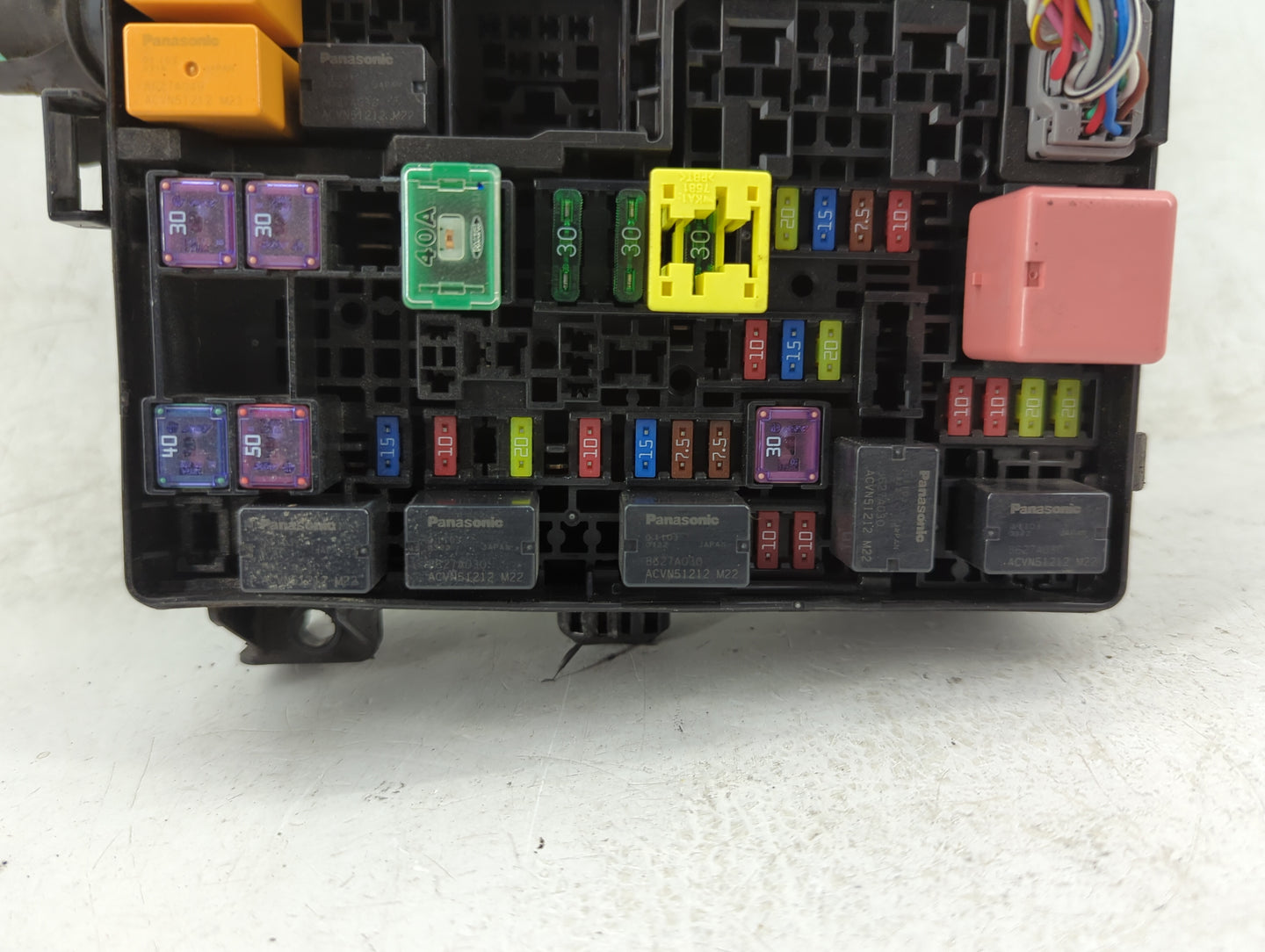 2014-2016 Mitsubishi Outlander Fusebox Fuse Box Panel Relay Module P/N:8637A887 Fits Fits 2014 2015 2016 OEM Used Auto Parts