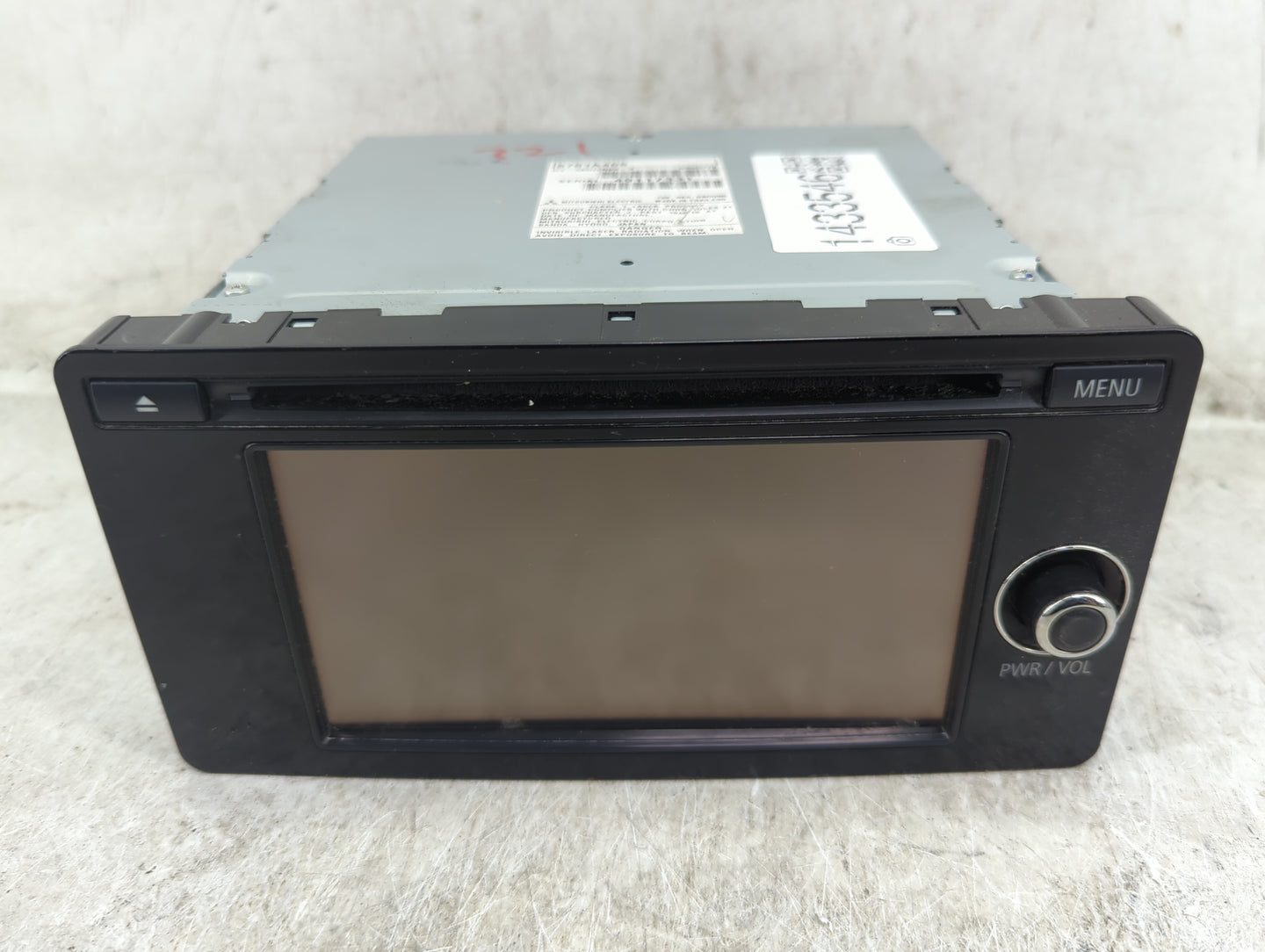 2014-2015 Mitsubishi Outlander Radio AM FM Cd Player Receiver Replacement P/N:8701A408 DY-5MU4R69-T, 3AU277E Fits Fits 2014 