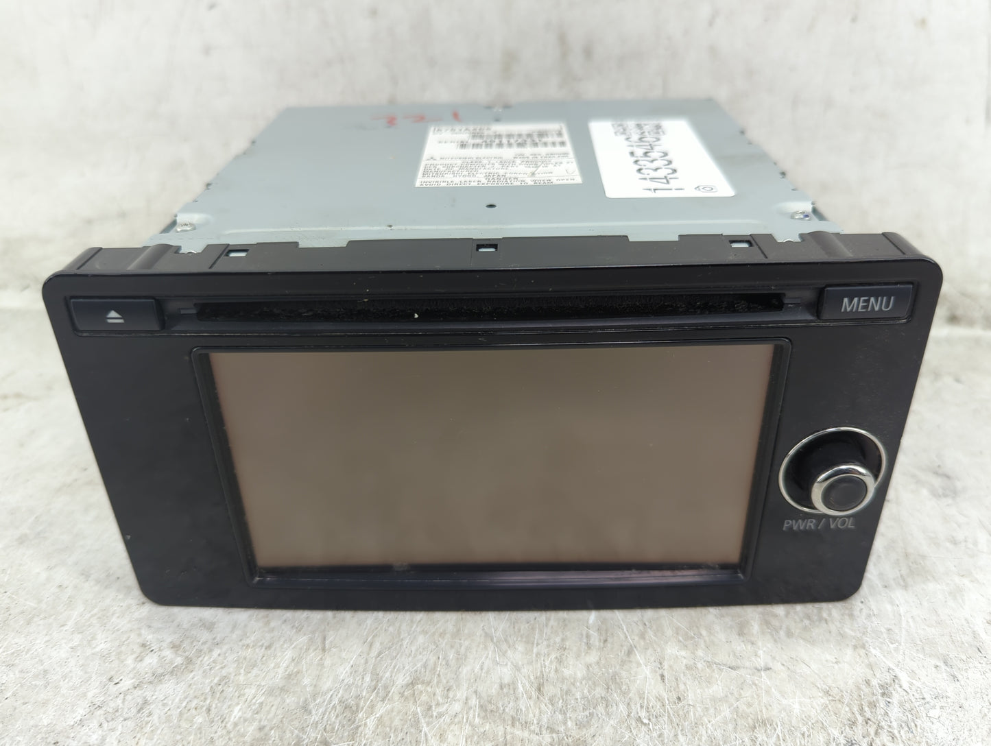 2014-2015 Mitsubishi Outlander Radio AM FM Cd Player Receiver Replacement P/N:8701A408 DY-5MU4R69-T, 3AU277E Fits Fits 2014 