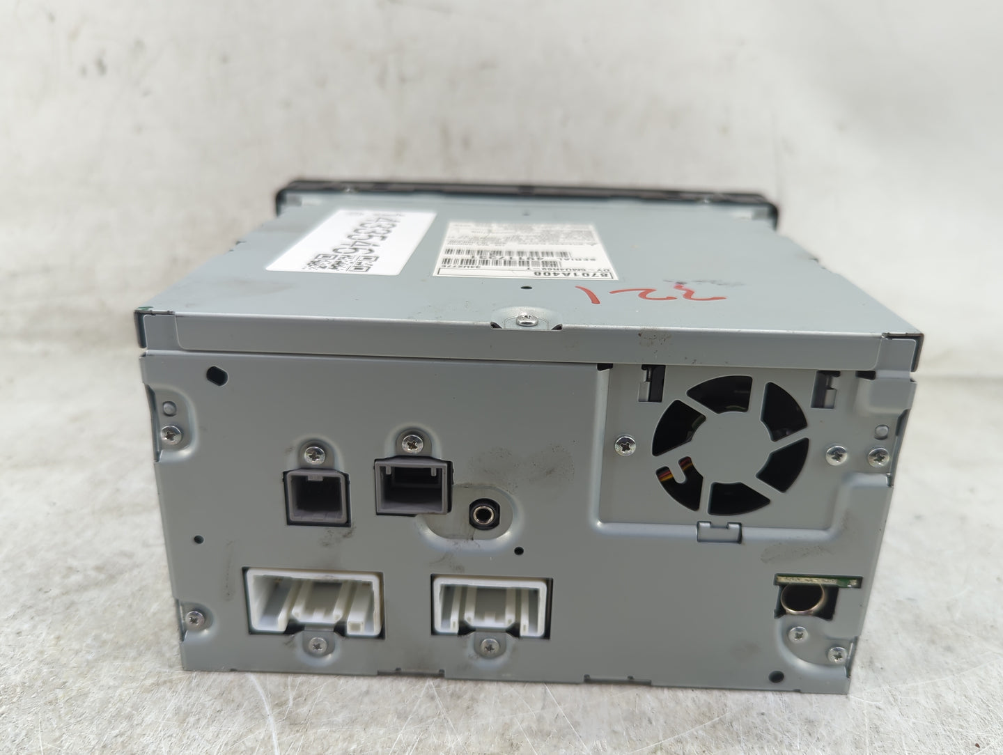 2014-2015 Mitsubishi Outlander Radio AM FM Cd Player Receiver Replacement P/N:8701A408 DY-5MU4R69-T, 3AU277E Fits Fits 2014 