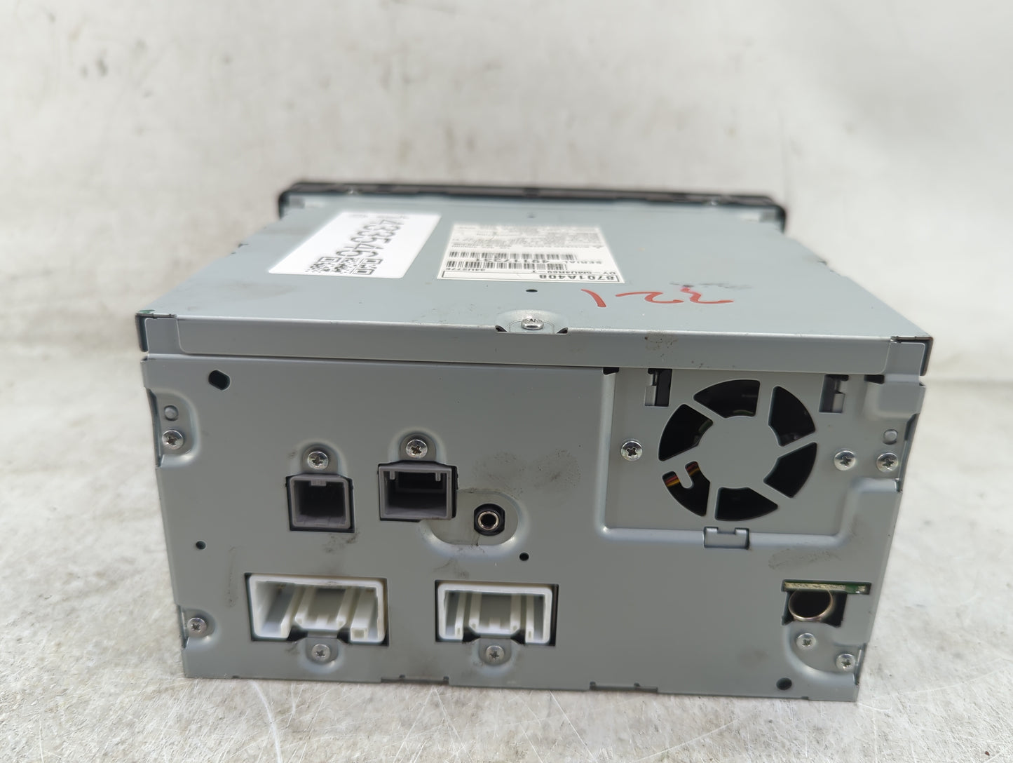 2014-2015 Mitsubishi Outlander Radio AM FM Cd Player Receiver Replacement P/N:8701A408 DY-5MU4R69-T, 3AU277E Fits Fits 2014 