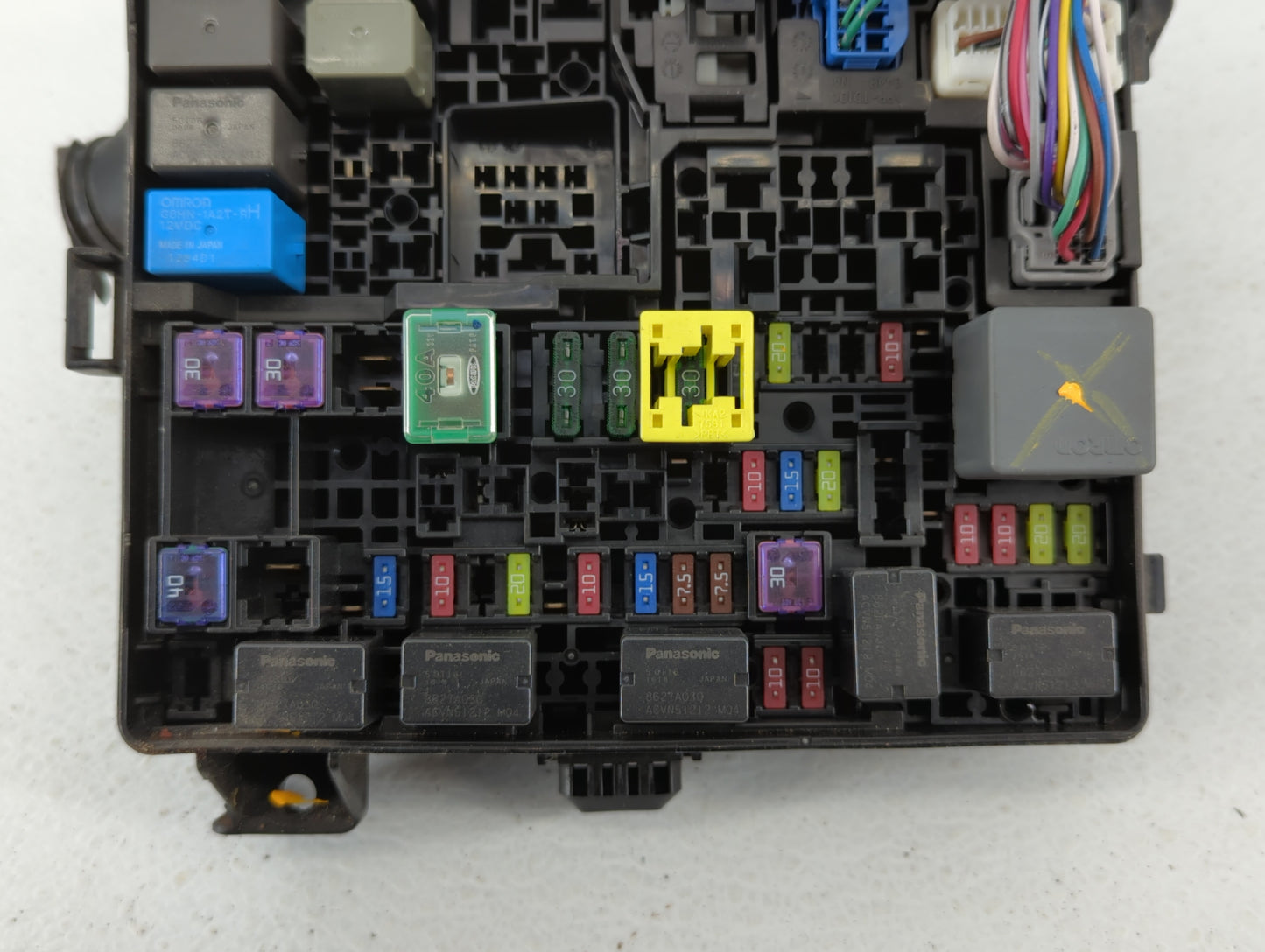2014-2016 Mitsubishi Outlander Fusebox Fuse Box Panel Relay Module Fits Fits 2014 2015 2016 OEM Used Auto Parts - Oemusedaut