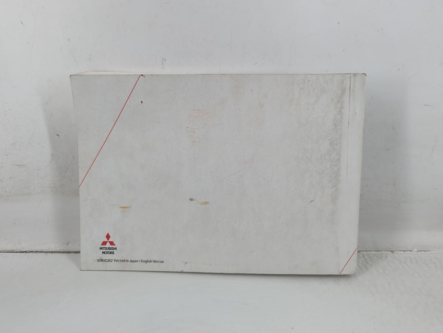 2015 Mitsubishi Outlander Owners Manual Book Guide P/N:9290G262 OEM Used Auto Parts - Oemusedautoparts1.com