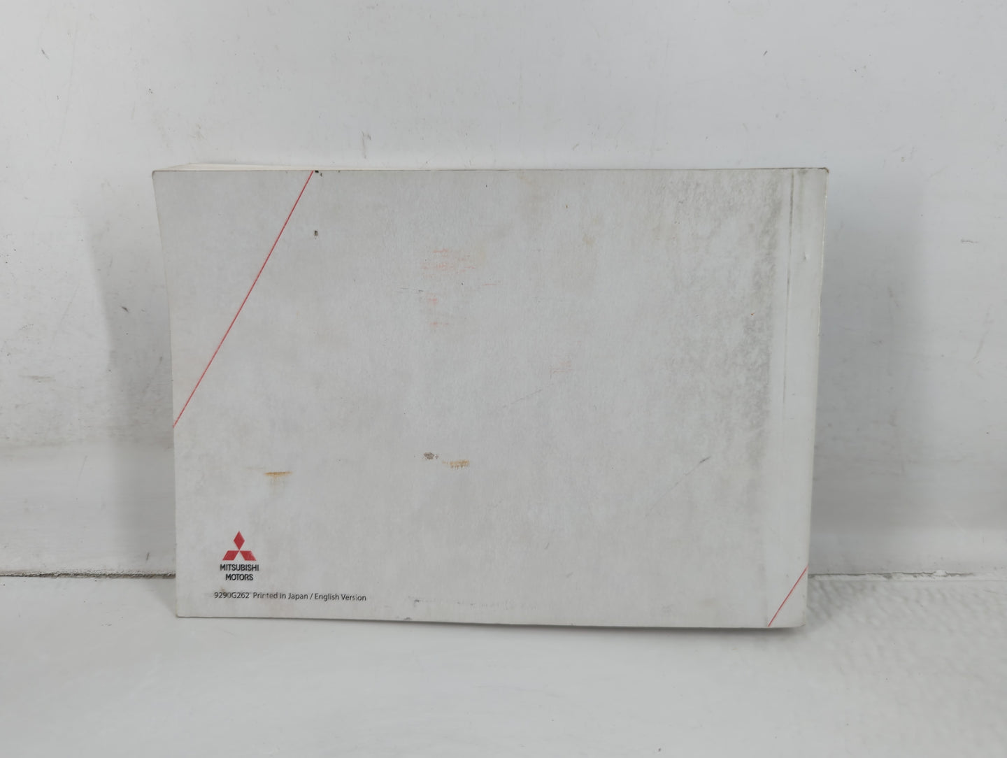2015 Mitsubishi Outlander Owners Manual Book Guide P/N:9290G262 OEM Used Auto Parts - Oemusedautoparts1.com
