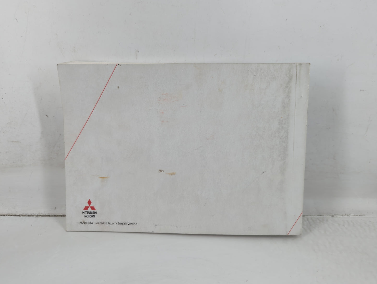 2015 Mitsubishi Outlander Owners Manual Book Guide P/N:9290G262 OEM Used Auto Parts - Oemusedautoparts1.com