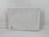 2015 Mitsubishi Outlander Owners Manual Book Guide P/N:9290G262 OEM Used Auto Parts - Oemusedautoparts1.com