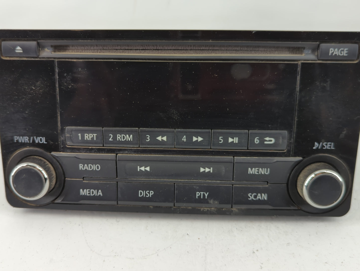 2015 Mitsubishi Outlander Radio AM FM Cd Player Receiver Replacement P/N:4405P038 8701A405 Fits OEM Used Auto Parts - Oemuse