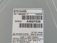2015 Mitsubishi Outlander Radio AM FM Cd Player Receiver Replacement P/N:4405P038 8701A405 Fits OEM Used Auto Parts - Oemuse