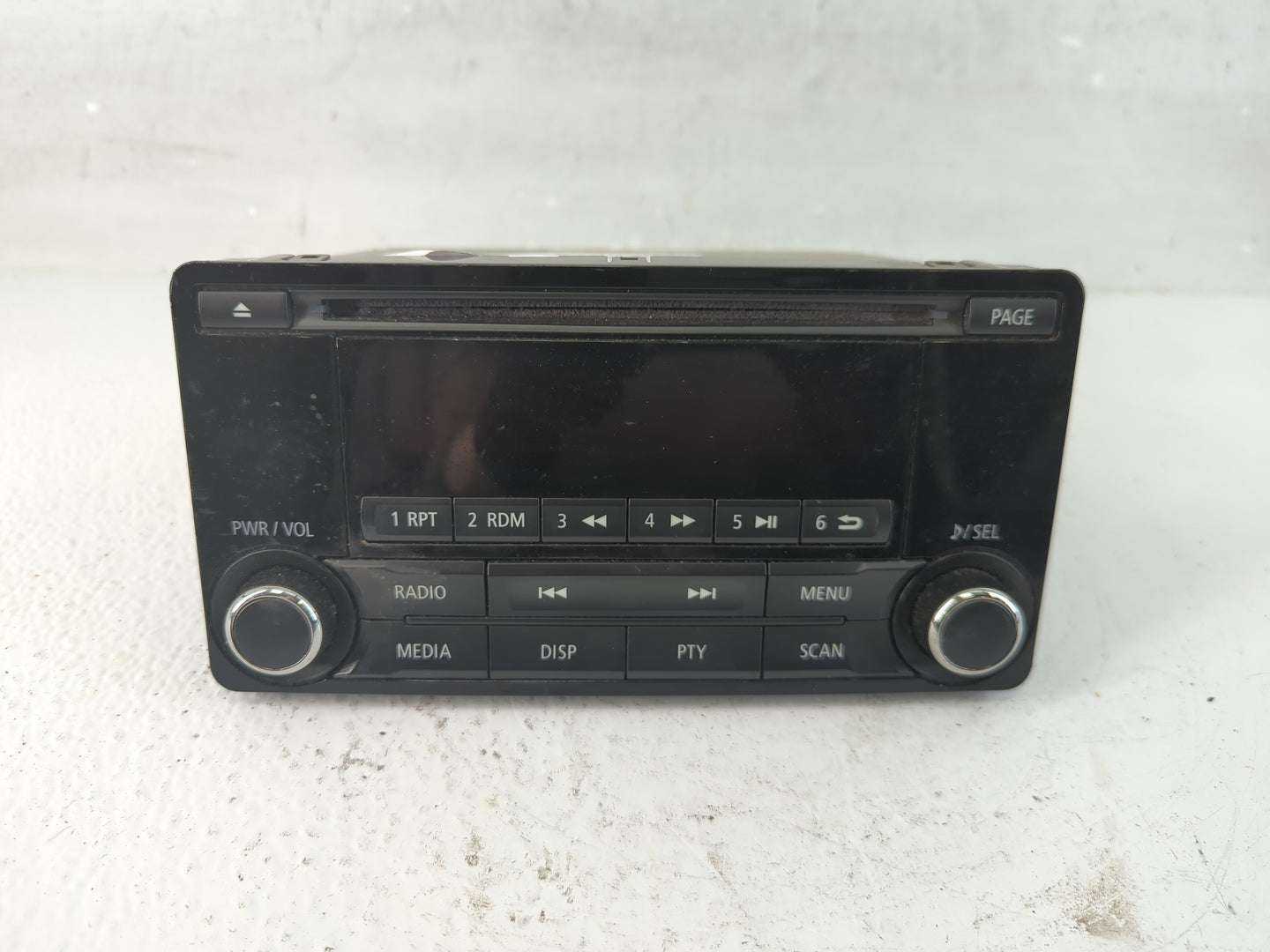 2015 Mitsubishi Outlander Radio AM FM Cd Player Receiver Replacement P/N:8701A405 Fits OEM Used Auto Parts - Oemusedautopart