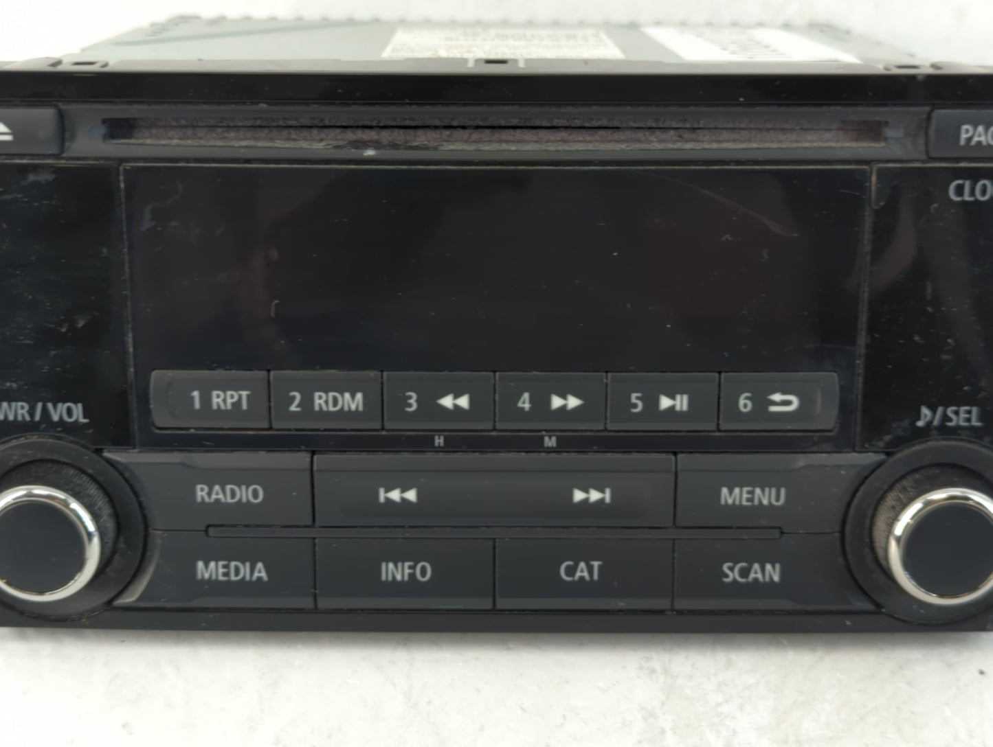 2015 Mitsubishi Outlander Sport Radio AM FM Cd Player Receiver Replacement P/N:8701A185 Fits OEM Used Auto Parts - Oemusedau