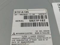 2015 Mitsubishi Outlander Sport Radio AM FM Cd Player Receiver Replacement P/N:8701A185 Fits OEM Used Auto Parts - Oemusedau