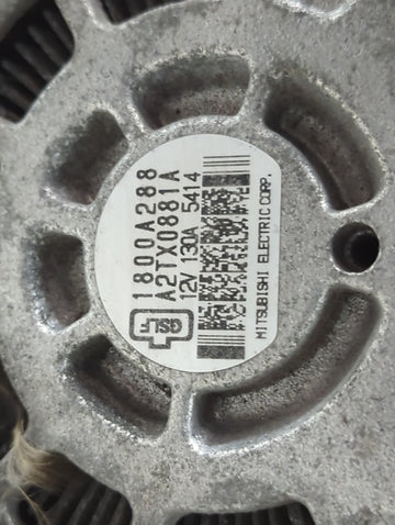 2011-2017 Mitsubishi Outlander Sport Alternator Replacement Generator Charging Assembly Engine OEM P/N:1800A288 Fits OEM Used Auto Parts