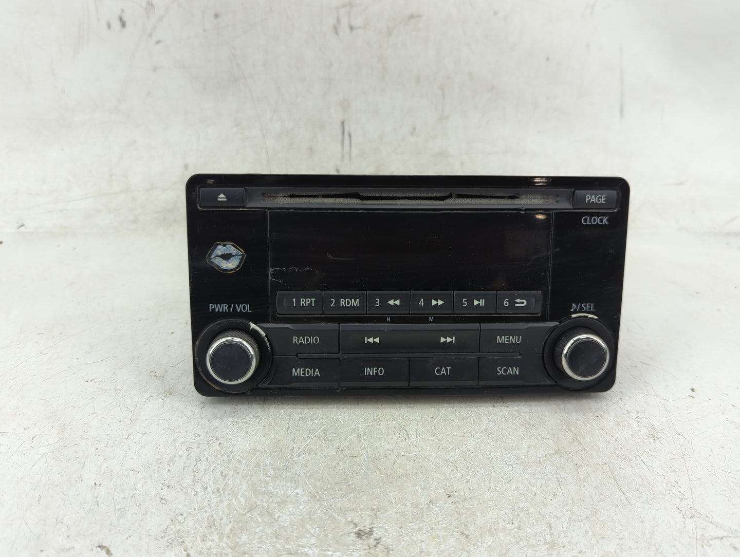 2015 Mitsubishi Outlander Sport Radio AM FM Cd Player Receiver Replacement P/N:8701A185 Fits OEM Used Auto Parts - Oemusedau