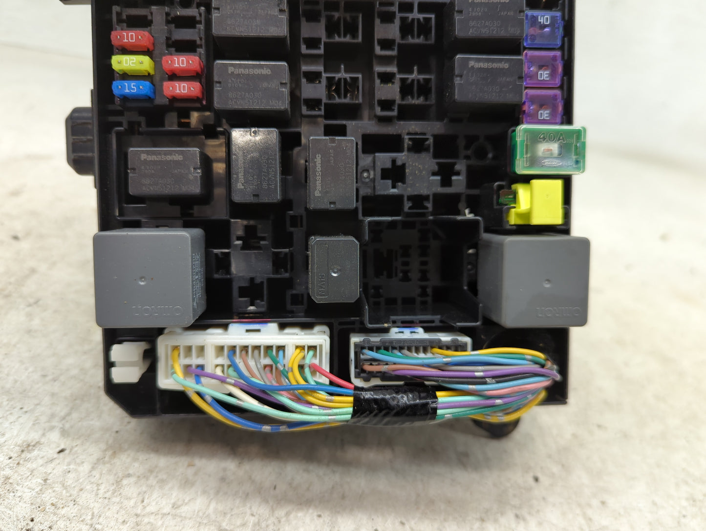 2012-2017 Mitsubishi Outlander Sport Fusebox Fuse Box Panel Relay Module P/N:8565A268 Fits Fits 2012 2013 2014 2015 2016 201