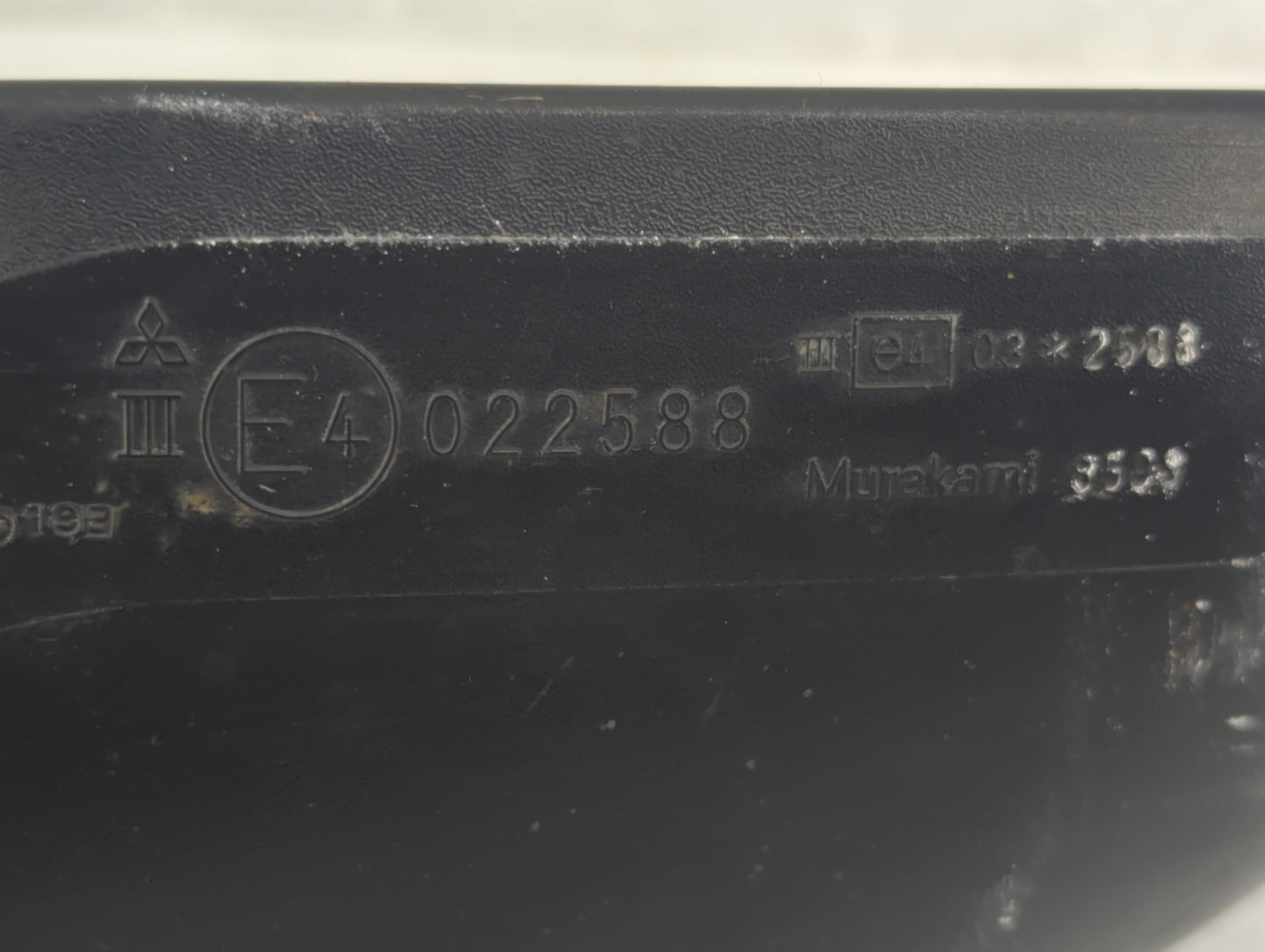 2014-2015 Mitsubishi Outlander Sport Passenger Side View Mirror - Right Door Mirror OEM Used - Oemusedautoparts1.com