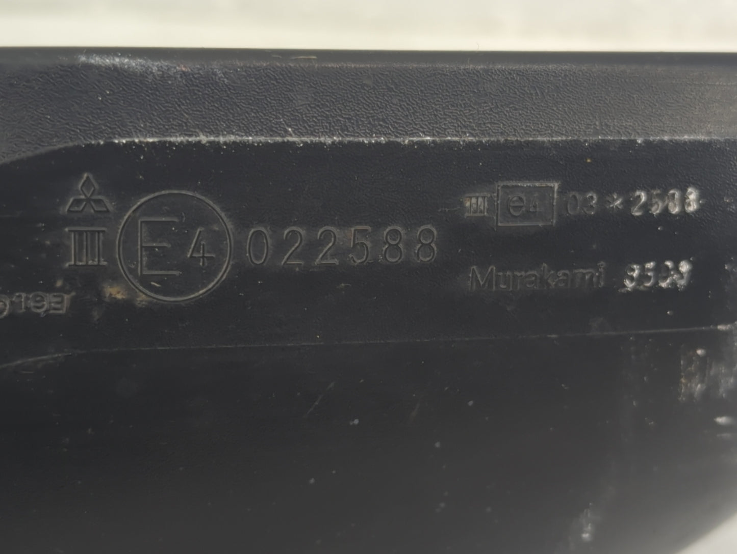 2014-2015 Mitsubishi Outlander Sport Passenger Side View Mirror - Right Door Mirror OEM Used - Oemusedautoparts1.com