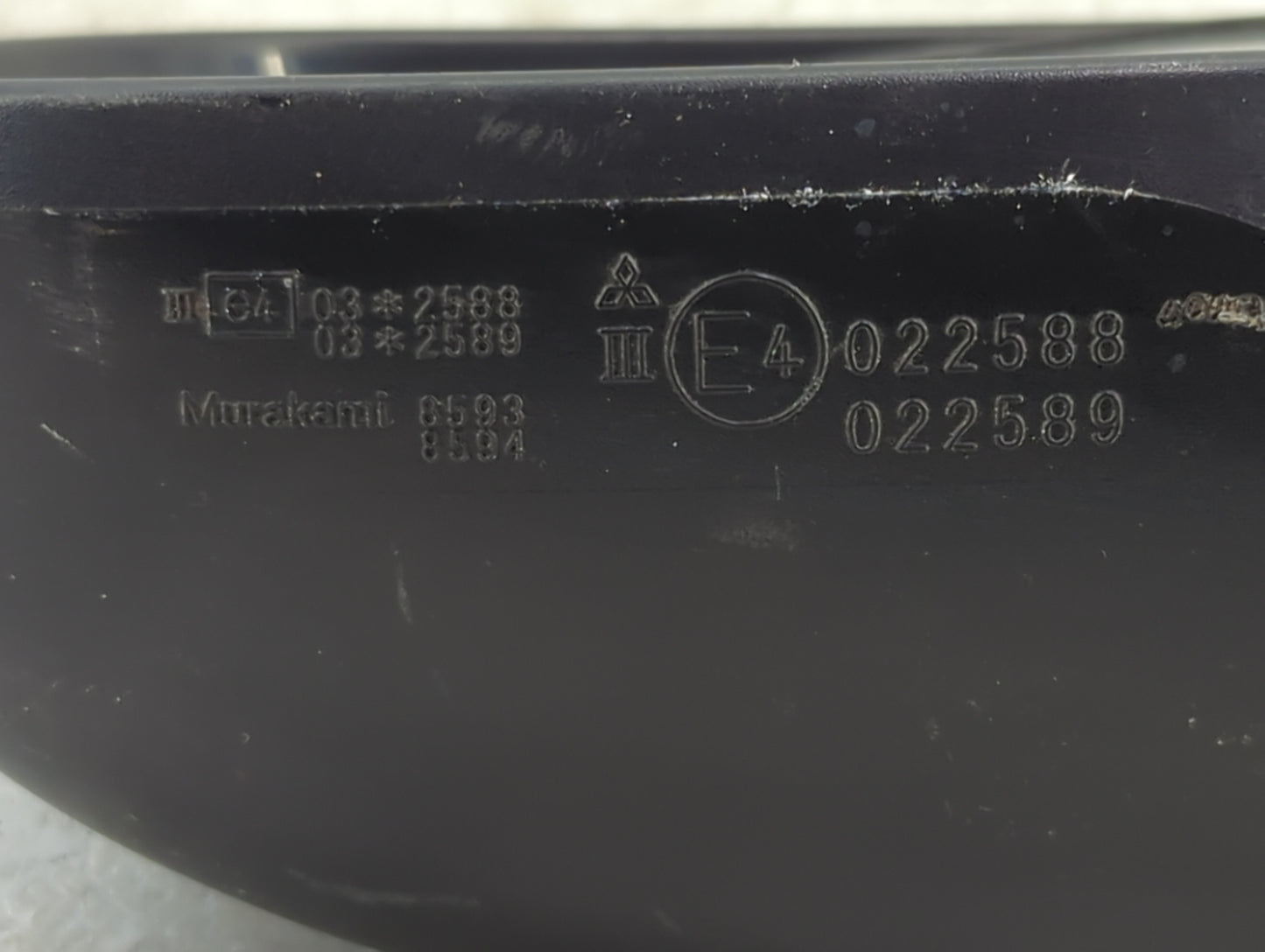 2014-2015 Mitsubishi Outlander Sport Driver Side View Mirror - Left Door Mirror OEM Used - Oemusedautoparts1.com