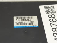 2015 Mitsubishi Outlander Sport PCM Engine Control Computer ECU ECM PCU OEM P/N:1860C593 E6T80497 Fits OEM Used Auto Parts -