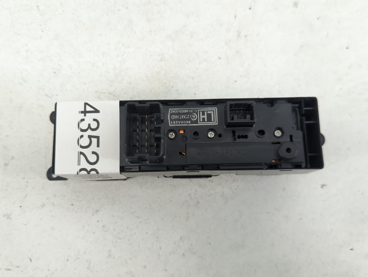 2011-2017 Mitsubishi Outlander Sport Master Power Window Switch Replacement Driver Side Left P/N:8608A261 22X4T14AD Fits OEM