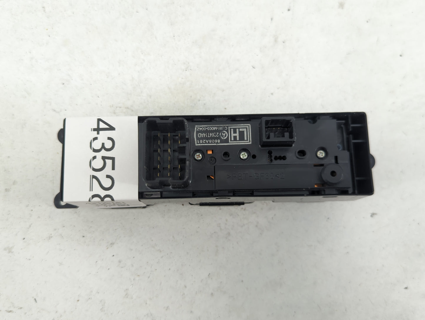2011-2017 Mitsubishi Outlander Sport Master Power Window Switch Replacement Driver Side Left P/N:8608A261 22X4T14AD Fits OEM