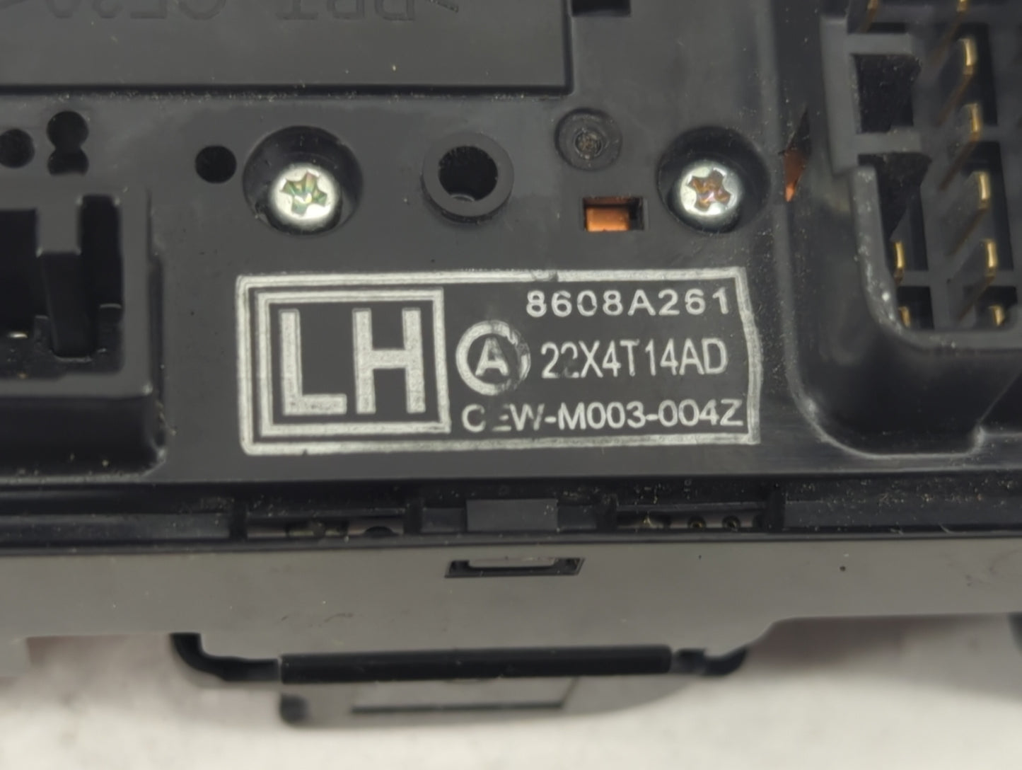 2011-2017 Mitsubishi Outlander Sport Master Power Window Switch Replacement Driver Side Left P/N:8608A261 22X4T14AD Fits OEM