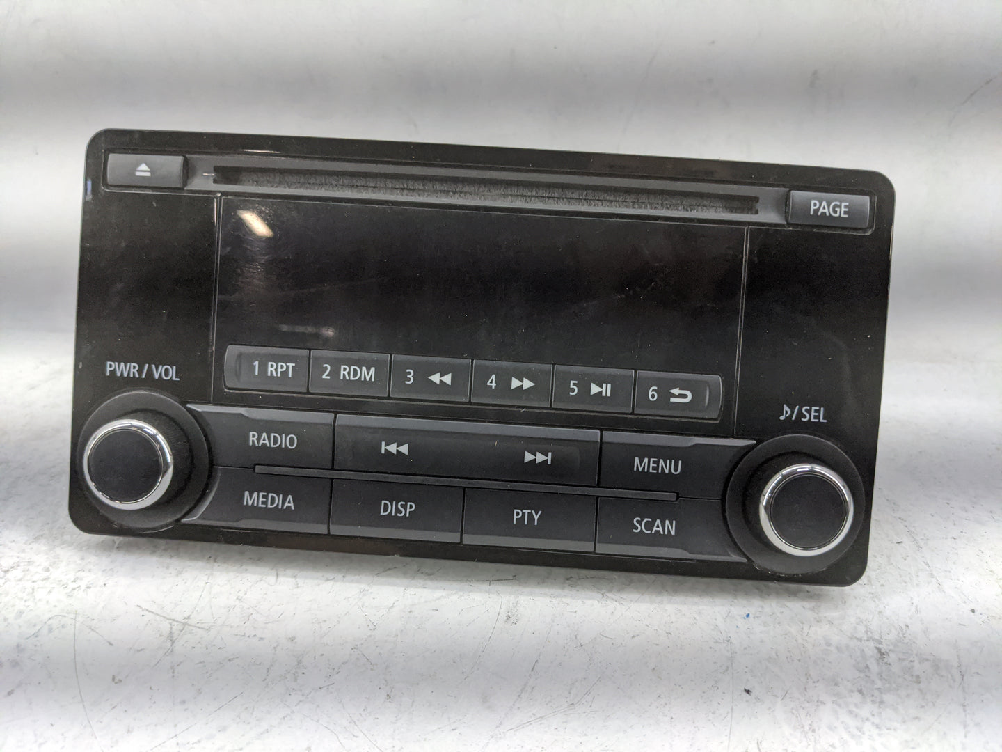 2015 Mitsubishi Outlander Sport Radio AM FM Cd Player Receiver Replacement P/N:8701A405 DY-1MU3R45-T-2 Fits OEM Used Auto Pa