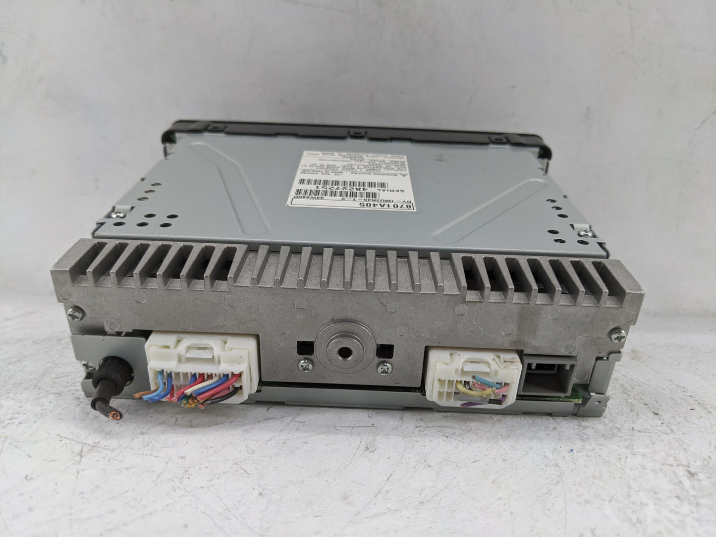 2015 Mitsubishi Outlander Sport Radio AM FM Cd Player Receiver Replacement P/N:8701A405 DY-1MU3R45-T-2 Fits OEM Used Auto Pa